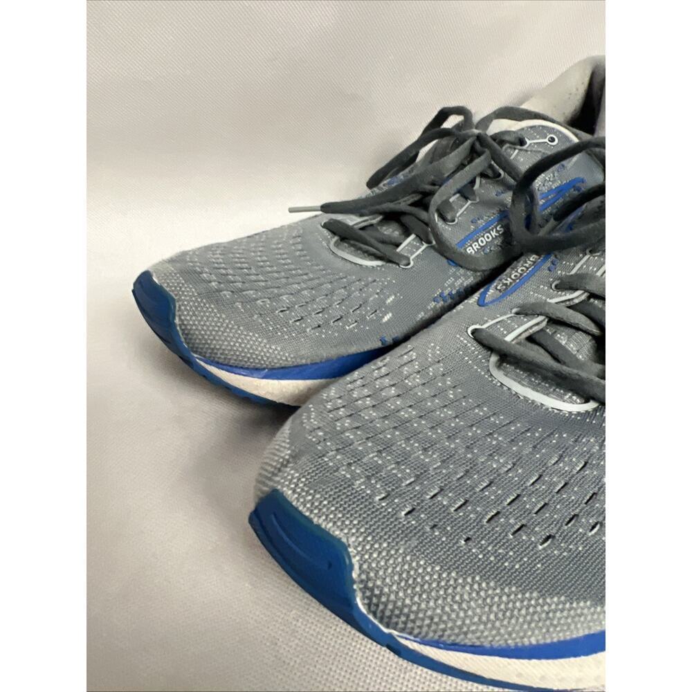 Brooks Mens Glycerin 19 1103561D095 Gray Running Shoes Sneakers Size 10 D - Picture 2 of 11